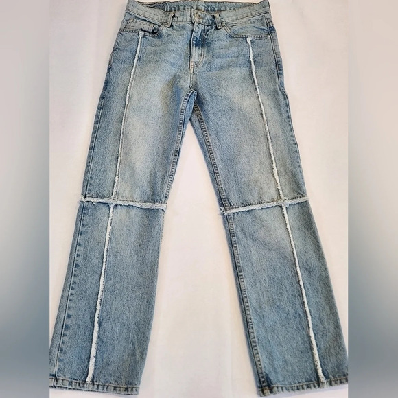 || REVICE DENIM || The Graduate Hustler, light rinse, raw seams, bootcut - Picture 8 of 8